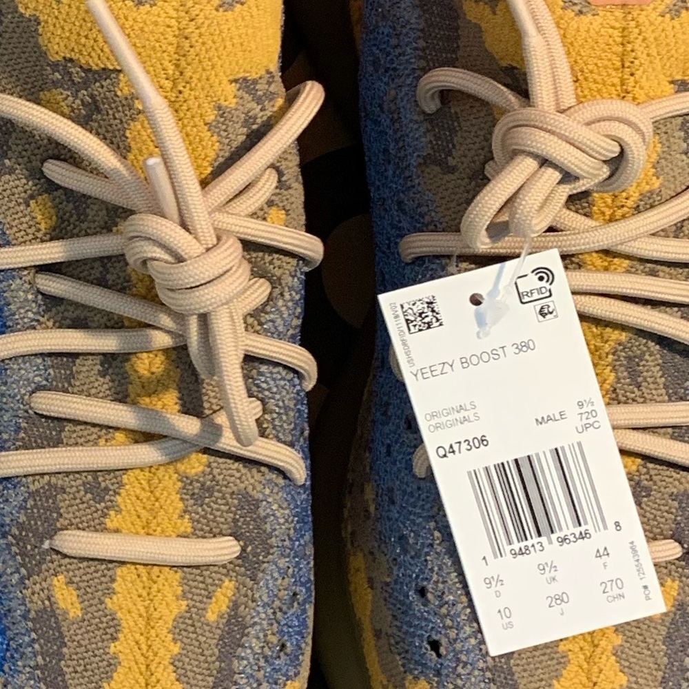 Adidas Yeezy 380 Blue Oat (non-reflective) Size 10 - Picture 6 of 7